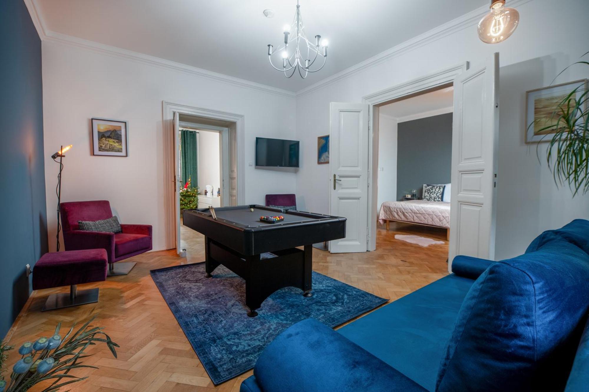 Apartament Proxima Downtown - Pool Table And Cinema Projector Praga